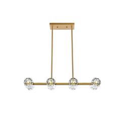 Eren 31 inch Pendant Light in Satin Gold