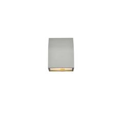 Raine Integrated LED wall sconce in silver