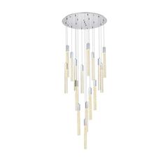 Weston 16 lights pendant in chrome