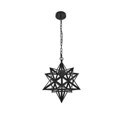 Nocturne 1 light black Pendant