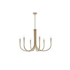 Layne 36 inch chandelier in Gold