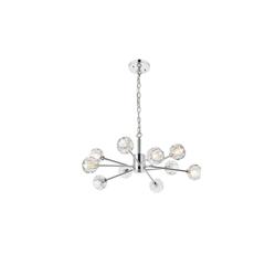 Graham 10 Light Pendant in Chrome