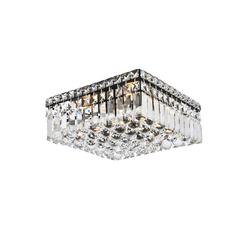 Maxime 12 inch black flush mount