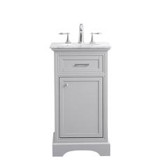 19 in. Single Bathroom Vanity set in light grey