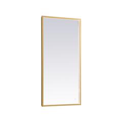 Pier 20x40 inch LED mirror with adjustable color temperature