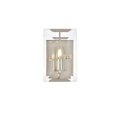 Monaco 1 light Golden Iron Wall Sconce Glass Crystal