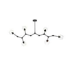 Cavoli 70 inch Chandelier in Black