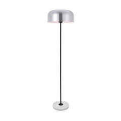 Exemplar 1 Light Brushed Nickel Floor Lamp