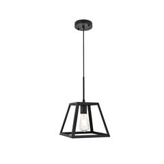 Resolute 1 light black Pendant