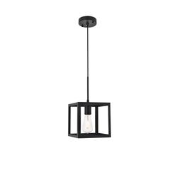 Resolute 1 light black Pendant