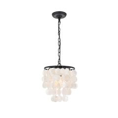Selene 1 light Black Pendant