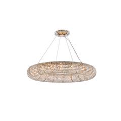 Paris 20 light Brass Chandelier Clear Royal Cut Crystal