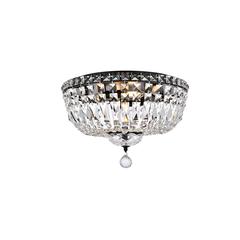 Tranquil 16 inch black flush mount