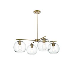 Opus 30.5 Inch Pendant Clear Shade in Satin Gold