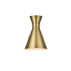 Halycon 6 Inch Wall Sconce in Satin Gold
