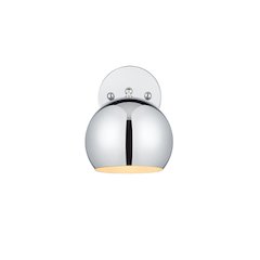 Othello 6 Inch Wall Sconce in Chrome