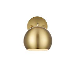 Othello 6 Inch Wall Sconce in Satin Gold
