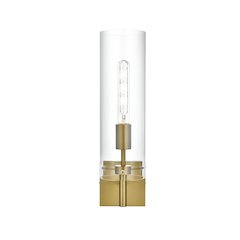 Savant 4.5 Inch Wall Sconce Clear Shade in Satin Gold