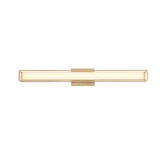 Aden 31 Inch Led Wall Sconce In Satin Gold