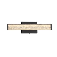 Jaxx 16 Inch Led Wall Sconce In Black
