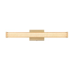 Jaxx 24 Inch Led Wall Sconce In Satin Gold