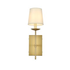 Eclipse 4.5 inch Wall Sconce in Satin Gold