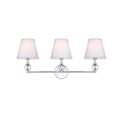 Bethany 27 inch Wall Sconce in Chrome
