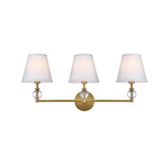 Bethany 27 inch Wall Sconce in Satin Gold