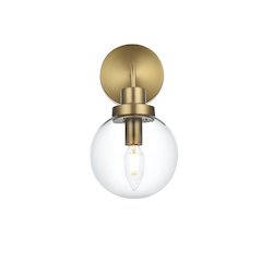 Hanson 6 inch Wall Sconce in Satin Gold