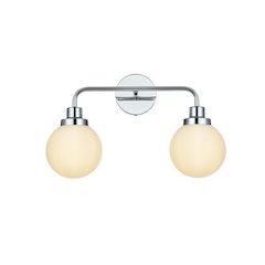 Hanson 19 inch Wall Sconce in Chrome