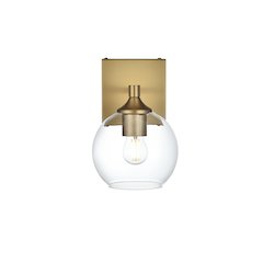 Eero 6 inch Wall Sconce in Satin Gold