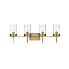 Taryin 32 inch Wall Sconce in Satin Gold