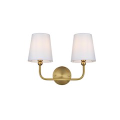 Senna 16 inch Wall Sconce in Satin Gold