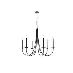 Cohen 42 inch pendant in black