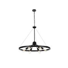 Thora 32 inch Pendant Light in Black
