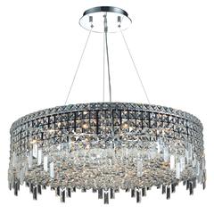 Maxime 18 light Chrome Chandelier Clear Royal Cut Crystal