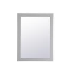 Aqua rectangle vanity mirror 27 inch in Grey