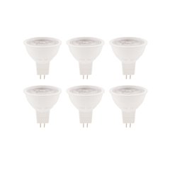 6W 3000K MR16 GU5.3 SMD with 500 Lumens