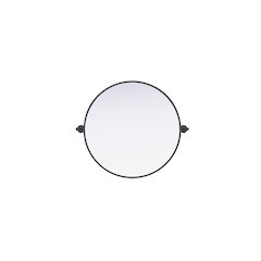 Amoura 24X24 Pivot Mirror In Black