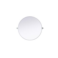 Amoura 30X30 Pivot Mirror In Silver