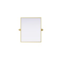 Amoura 20X24 Pivot Mirror In Brass