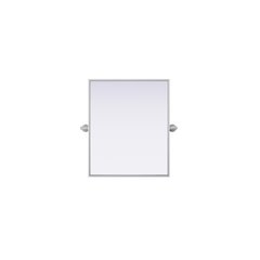 Amoura 20X24 Pivot Mirror In Silver
