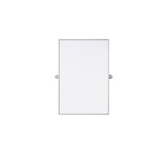 Amoura 24X36 Pivot Mirror In Silver