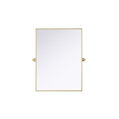 Amoura 27X36 Pivot Mirror In Brass
