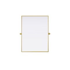 Amoura 40X30 Pivot Mirror In Brass