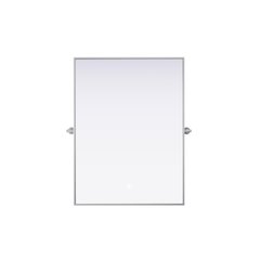 Amoura 40X30 Pivot Mirror In Silver