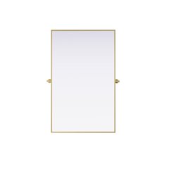 Amoura 48X30 Pivot Mirror In Brass