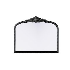 Naomi Vintage Resin Mirror 36x30 in Vintage Bronze