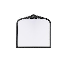 Naomi Vintage Resin Mirror 36x36 in Vintage Bronze