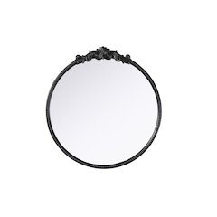 Naomi Vintage Resin Mirror 42x45 in Vintage Bronze